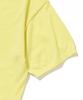 KNITTED Cool Summer Essential Round Short Sleeve Knit Tee Lemon