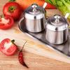 Mielang 304 Stainless Steel Seasoning Jar Set