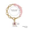 Collier pour Femmes Bijoux Collier Pendentif Formé Féminin Simple Mode Irrégulier Pierre Colorée Bracelet Ensemble Collier Collier Élégant