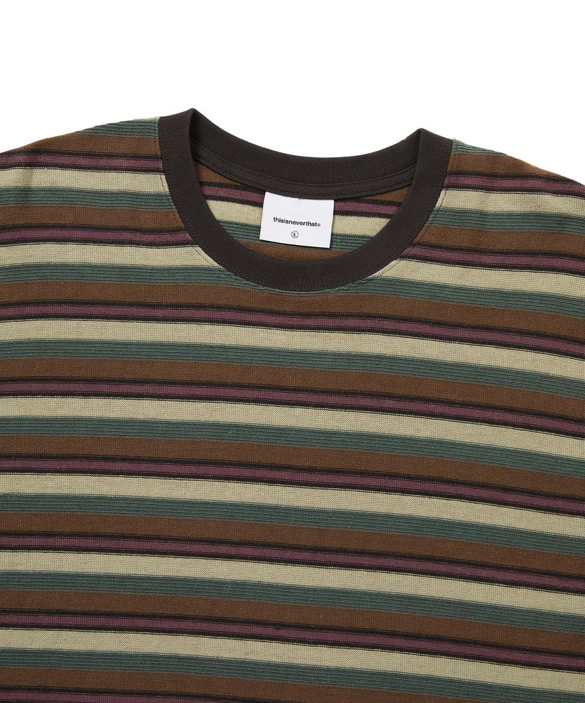 THISISNEVERTHAT Inside Out Striped Tee Dusty Pink