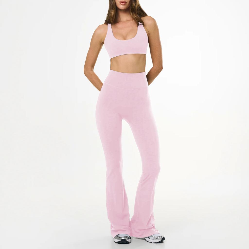New chest sports back underwear shorts set fitness sports yoga Pilates quick-drying two-piece set