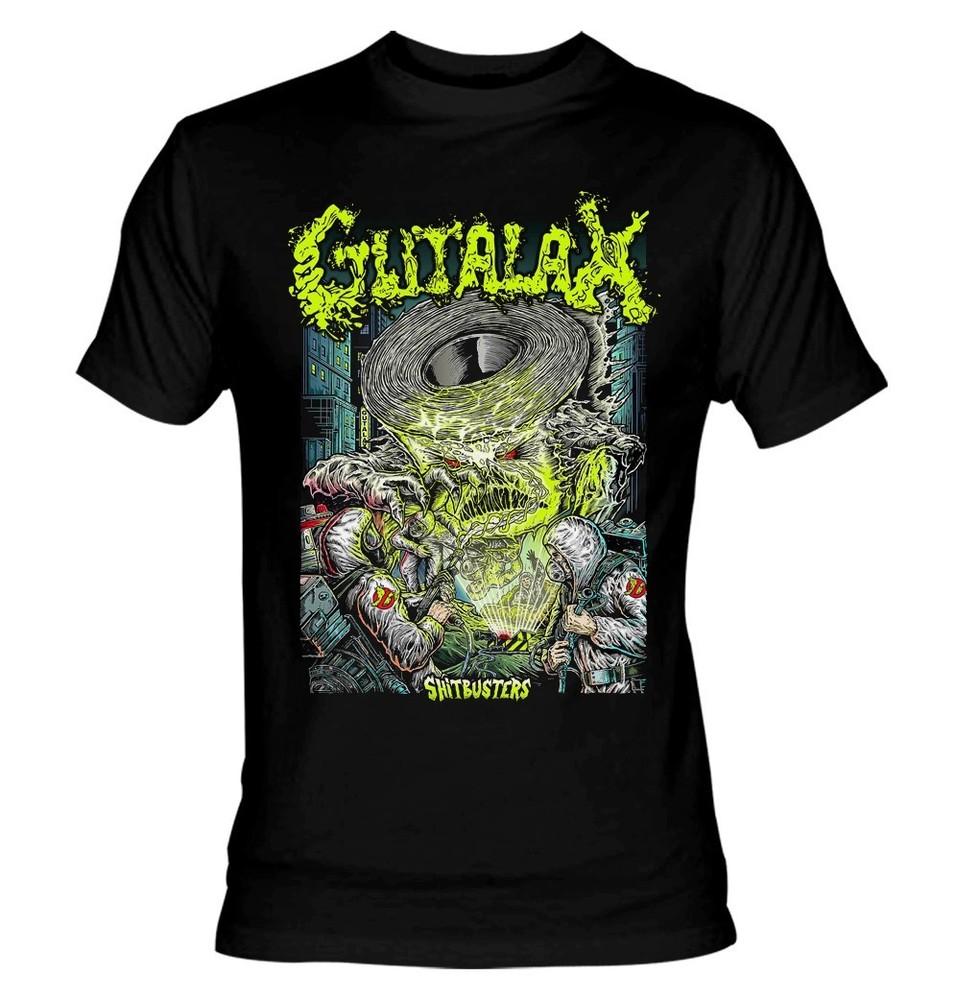 Gutalax - Shitbusters Music Band T Shirt Black Classic Unisex S-5XL ND1401 Unisex T-Shirt XXL