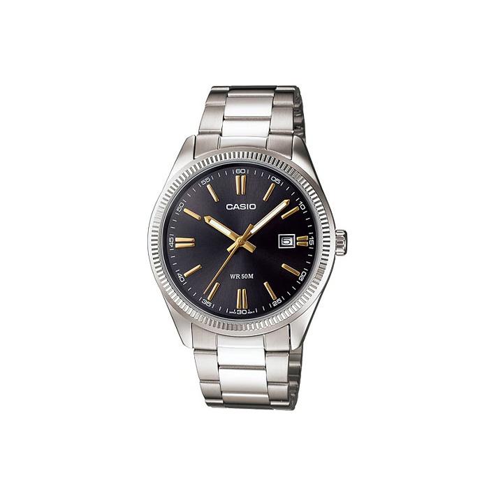 CASIO G Shock MTP 1302D 1A2 MTP-1302D-1A2 Silver Strap Regular Box