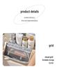 Large Capacity PU Travel Makeup & Pencil Case: Stand-up Bag with Compartments for Brushes & Palettes