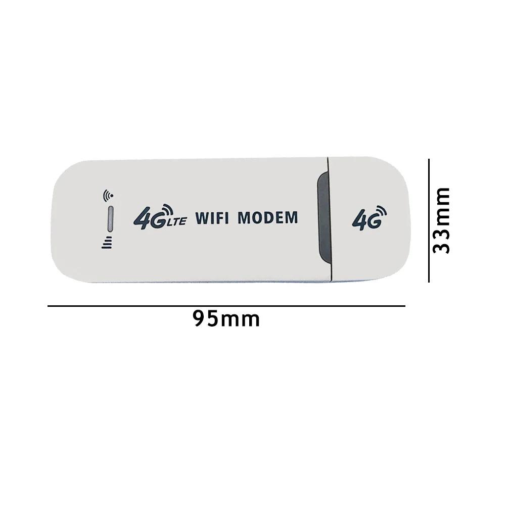 Office WiFi 4G Wireless LTE WiFi Router 4G SIM Card Portable 150Mbps USB Modem Pocket Hotspot Dongle Mobile Broadband for Home