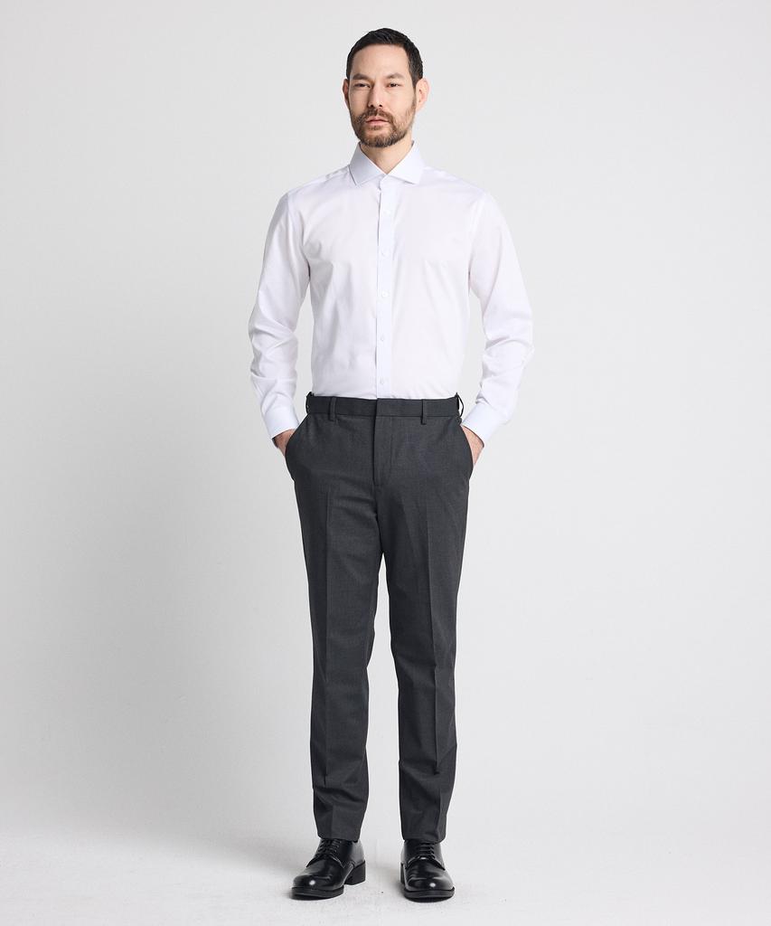 STCO Urban Essential Wool Blend Slacks Grey (Straight Fit)_Spawz12Csc