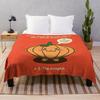 Fruit pattern flannel blanket cartoon print decorative blanket cover blanket