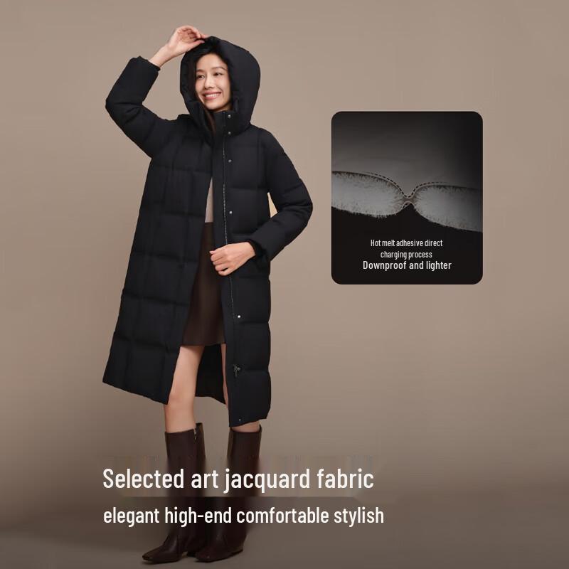 Bosideng B250244174 Long Classic Business Down Jacket