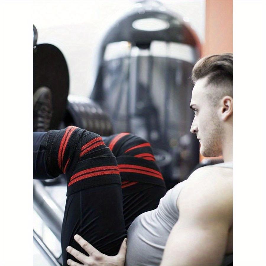 1pc Men Women Adjustable Compression Knee Wrap Support for Squat Weighting