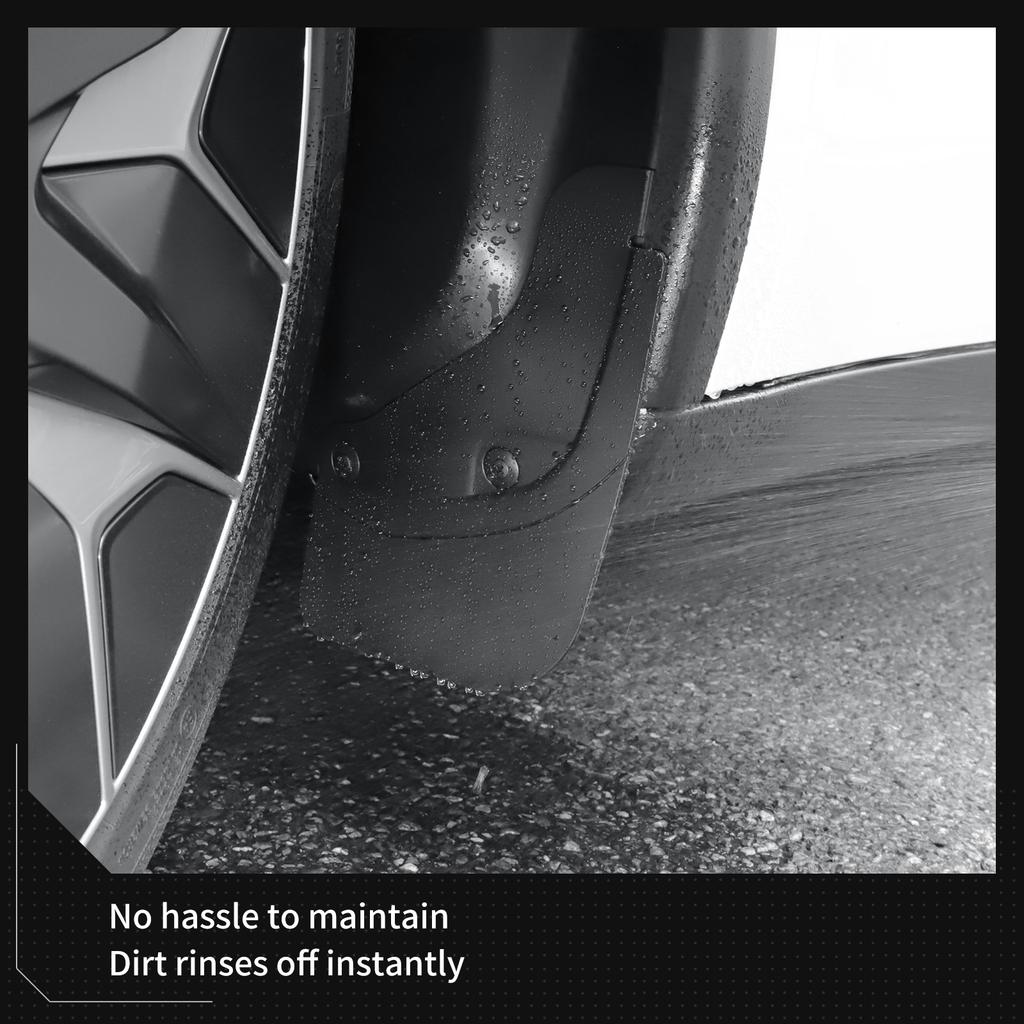 for Tesla Model YL 2025 2026 Rear Wheel Mud Flaps Car Modification Accessories Splash Guard Mud Fenders Kit 4Pcs