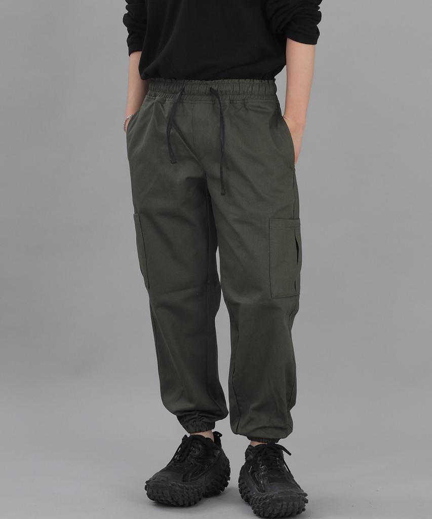 Seinteukeulu In-House Cargo Jogger Pants Ihc-359 Khaki
