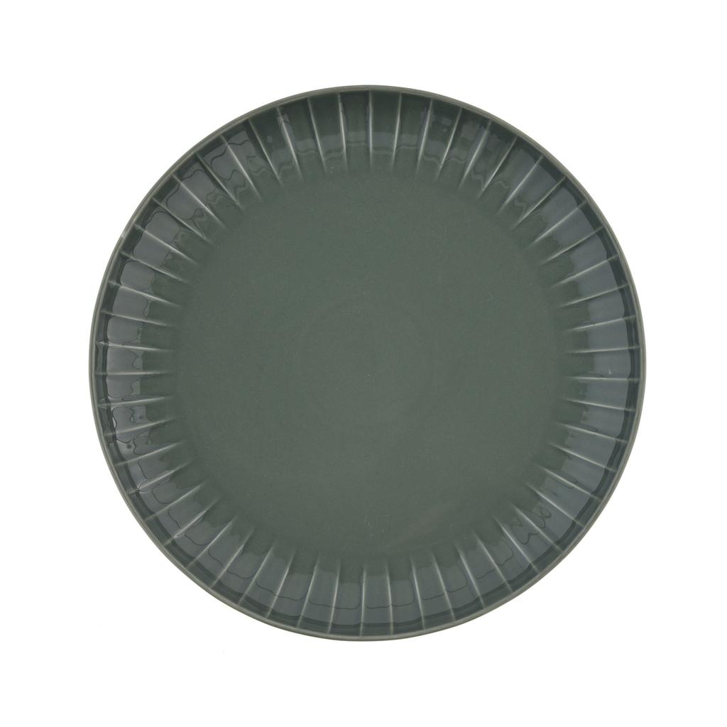 Ligne Dinner Plate 26 Green Ambition