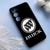 Buick Car Logo Phone Case For Samsung S25 Ultra S24 S23 S22 S21 S20 Plus Fe Galaxy A54 A53 A34 A25 Silicone Cover