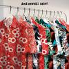 Men'S Lapel Short Sleeve Beach Harbor Style Printed Shirt Men'S Hawaiian Thin Holiday Flower Shirt Casual Top