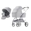Convertible High Landscape Baby Stroller: Lightweight, Foldable, for Infants & Toddlers Aged 0-3 Years