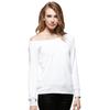 Bella Damen/Damen Triblend Slouchy Wideneck Sweatshirt