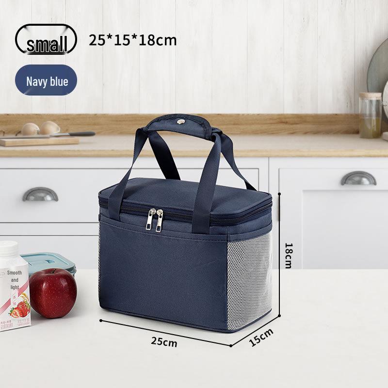 Insulated Large-Capacity Bento Lunch Tote for Office & School