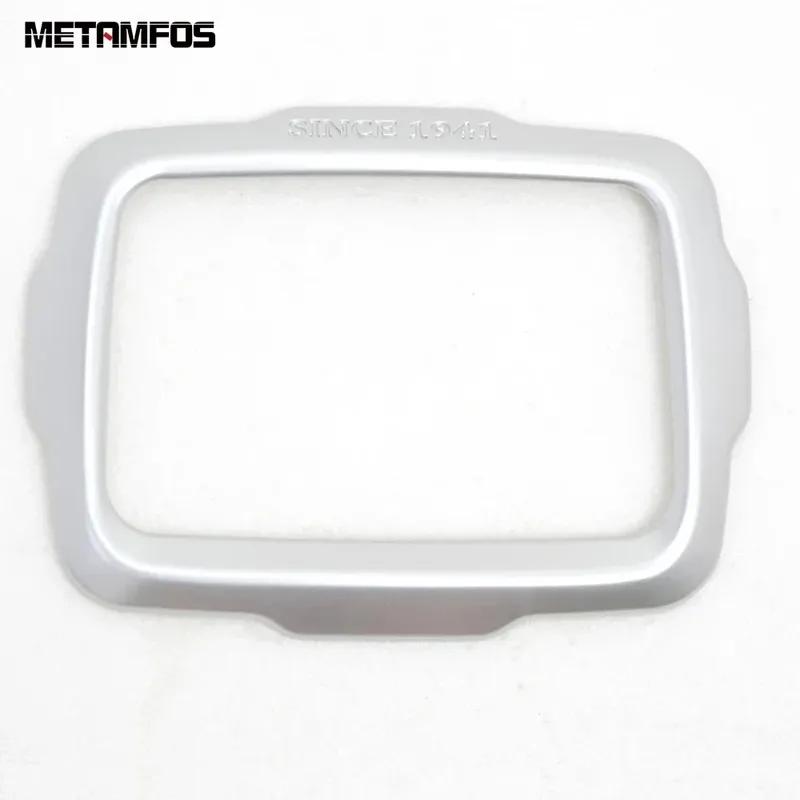 For Jeep Renegade 2015 2016 2017 Matte Center Console GPS Navigation Frame Cover Trim Sticker Interior Accessories Car Styling