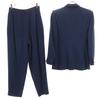 GUCCI 90s Made in Italy Old Herringbone pants suit Setup 40/42 Navy Women Used