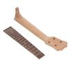 Ukulele Fretboard Neck Set Rosewood Okoume Wood Fingerboard Replacement for 4 String Musical Instrument 23in