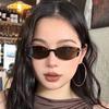 European American Style Women Sunglasses Modern Oval Shape Men Sun Glasses Vintage Metal Retro Style Sun Glasses for Women