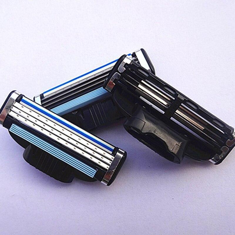 4Pcs/Lot Raplace Head Razor Blade For Men Shaving Face Care Cassette Shaving Gillettee