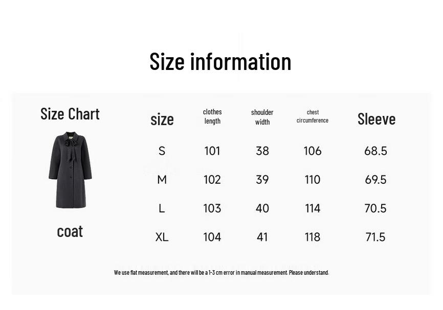 Women's 100% Wool Overcoat