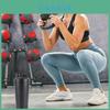 Dvouvrstvá nerezová shaker láhev s míchací kuličkou pro fitness nadšence