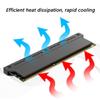 Cooling Heatsink for DDR5 DDR4 DDR3 Memory Heat Dissipation Lightweight Aluminum Cooling Dissipation Pad 140x35x9mm