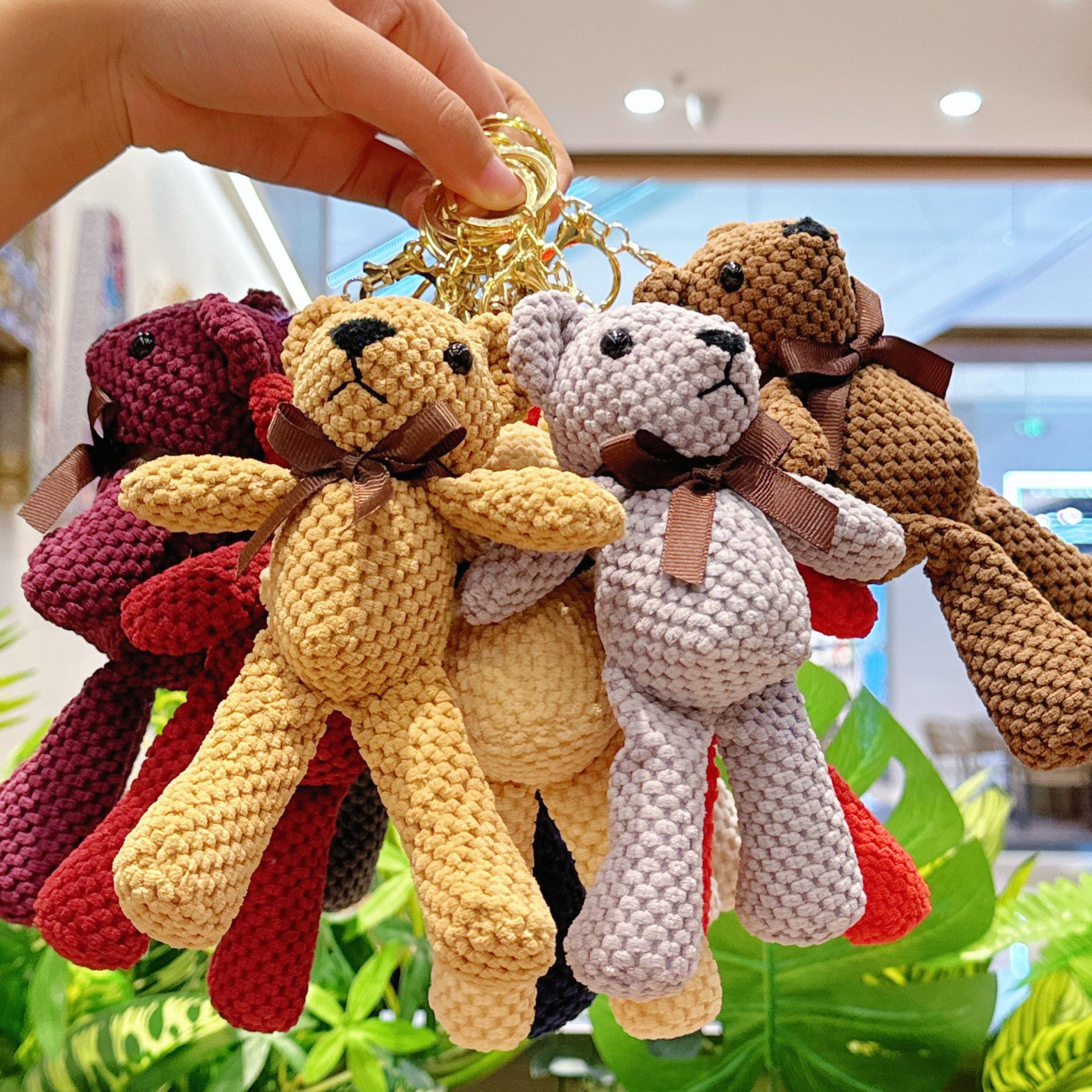 

Teddy Bear Plush Handbag & Pendant Set Height 17cm