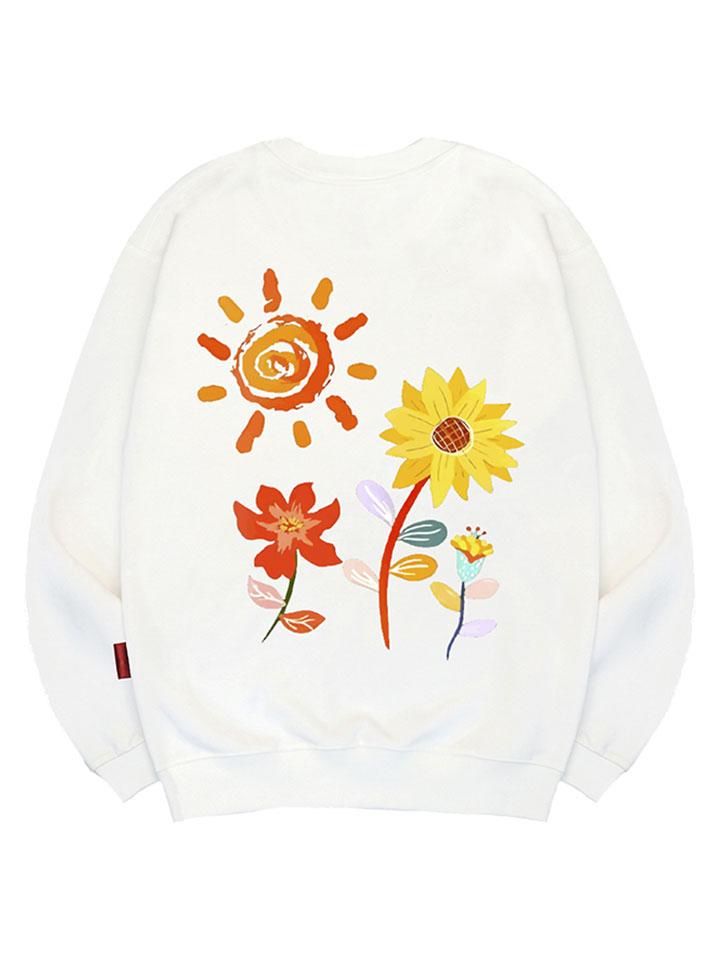 Ellamo The Sun Sweatshirt Unisex Big Size S~4Xl (Type B)