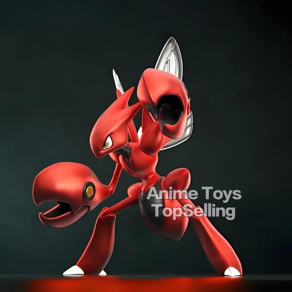 Figura de Anime Pokemon Scizor Figuras de Acción PVC Modelo de Colección Juguetes Para Niños Regalos 9cm/3.54In