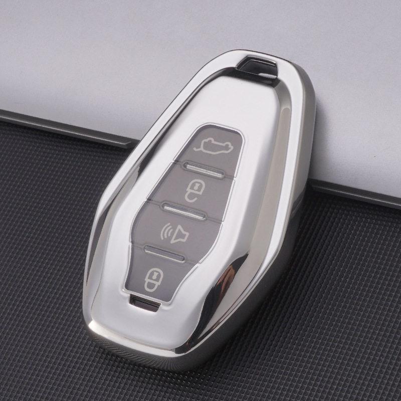 Car Key Cases for Chery Jetour X90 Plus & X70 Plus - Soft Rubber Material