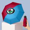 Blackburn Rovers Football Pattern Printed Mini 5 Folds 8 Ribs Compact Umbrella Windproof Waterproof Lightweight Portable Folding