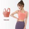 High-Impact Wide Strap Yoga Sports Bra