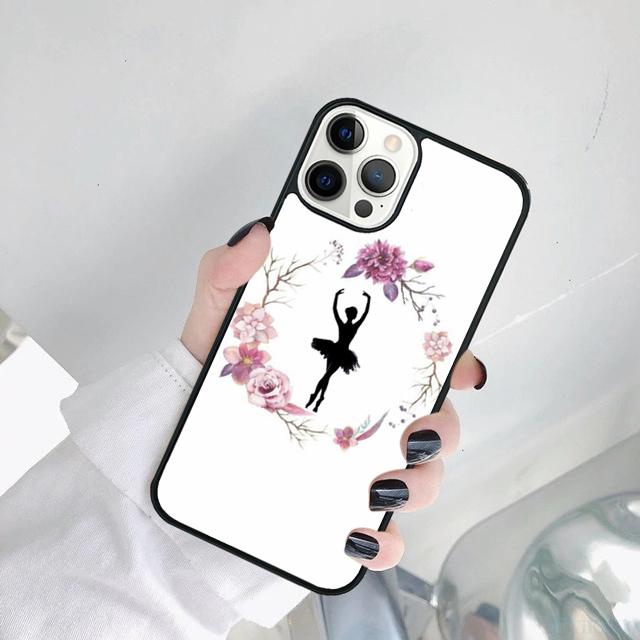 Ballerina Ballet Shoes Dance Girl Phone Case Cover For iPhone 17 Air 15 16 14 11 12 13 Pro MAX Plus