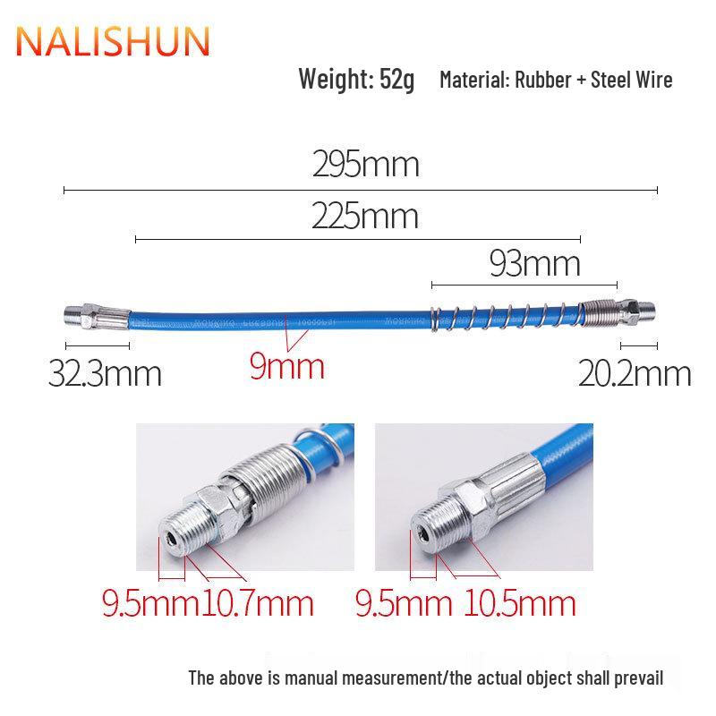 Needle-Type Detachable Ultra-Fine Oil & Grease Nozzle Gun Tip