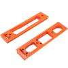 3D Hinge Slotting Template   Positioning Concealed 3D Hinge Router   Template for 2-1Celsius2 To 6 Inch Hinges
