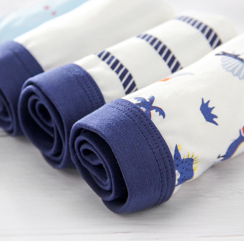 4 Pz/lotto Ragazzi Biancheria Intima di Cotone Bambini Boxer Bambino Bambini Mutandine Slip per Ragazzo Adolescente Mutande 2-12 Anni