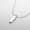 Minimalist Cuban Chain Necklace: Luxury European & American Design for Men