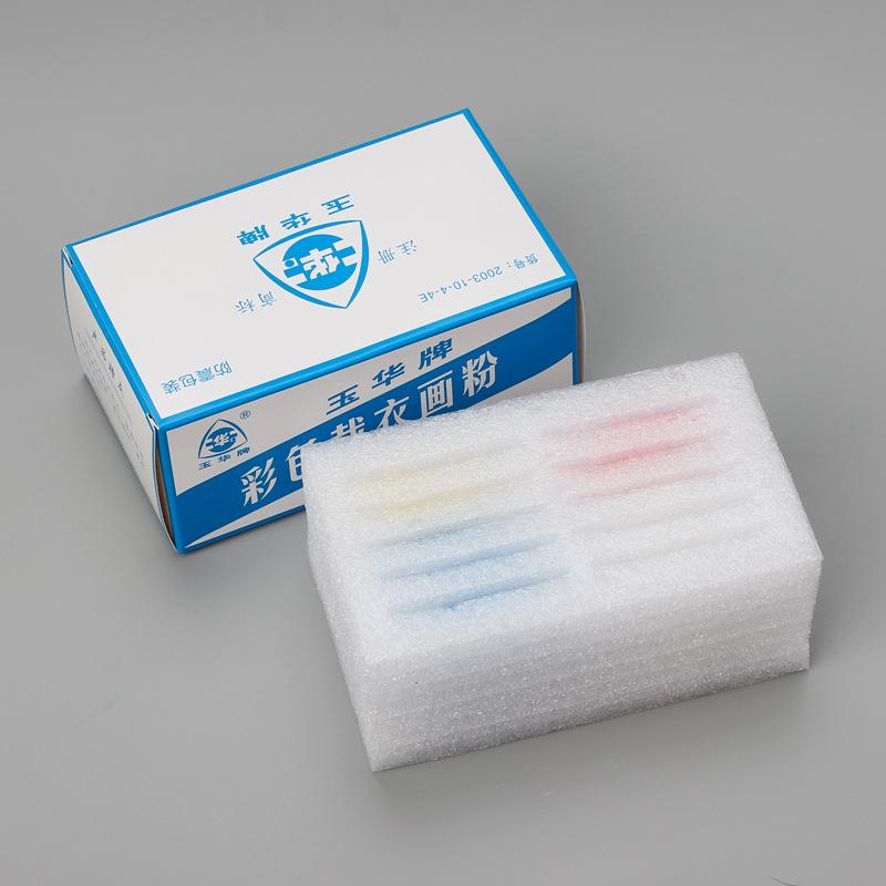 

Сделай сам Крой одежды Невидимый царапающий порошок Разноцветные треугольники Жесткий красящий порошок Инструмент для рисования линий для изготовления одежды синий