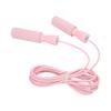 Steel Wire Jumping Rope Ajustable Skipping Rope with Double Bearings for Men Women and Children