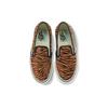 Vans Slip-On Sf Fabric Low Top Skate Shoes Women Sneakers Brown Black VN0A5HYQ9ZY