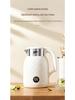 SAST Digital Thermostatic Electric Kettle with Automatic Keep Warm Feature, 304 Stainless Steel, Faux Leather Finish, Ideal Gift.