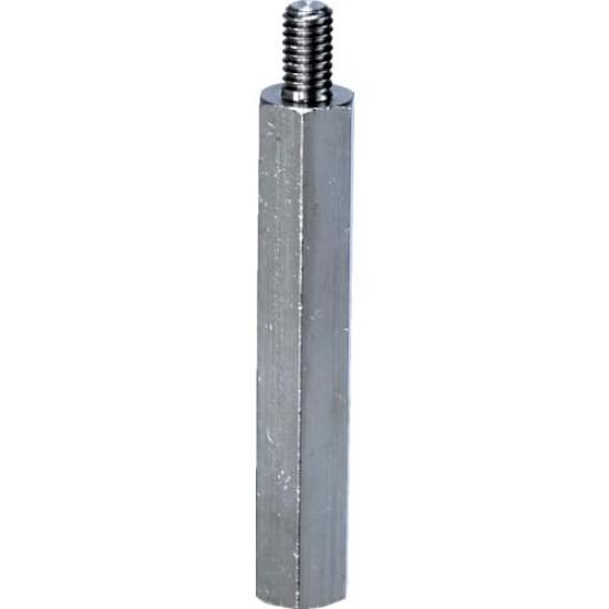 TRUSCO Hex Stainless Pack of Supporter, Steel, Male-Female, M5XL50, 10, TBSU-550