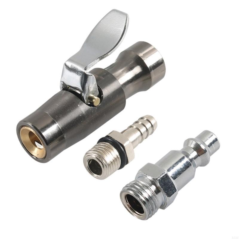 

2025 Новый высокопрочный фиксирующийся воздушный патрон с 1/4 дюйма FNPT закрытой конструкции для накачки шин и компрессоров Нет style2 чёрный