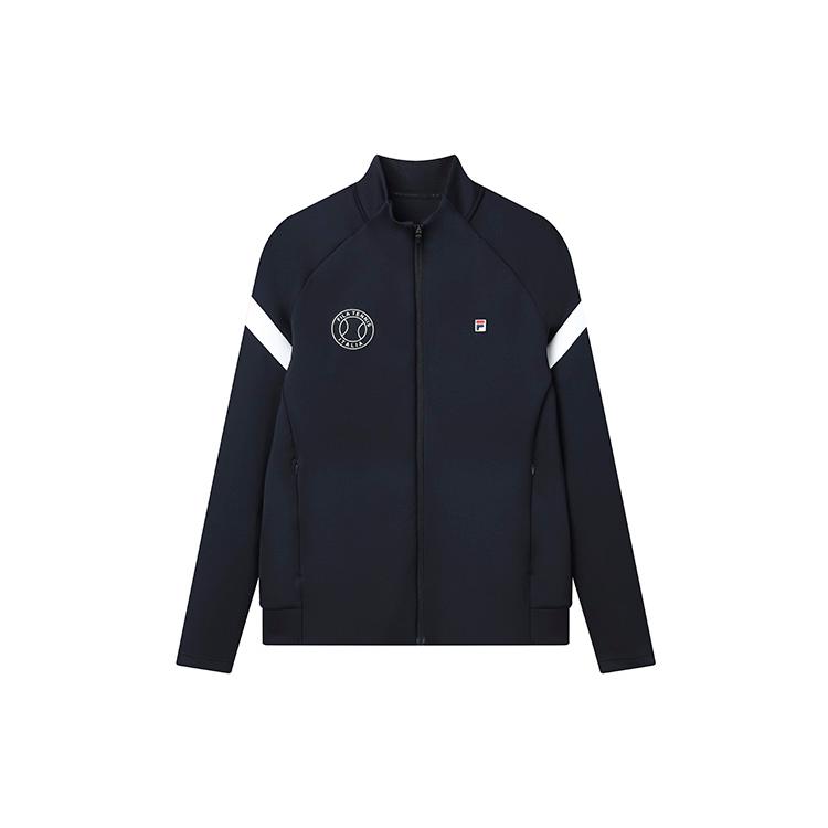 FILA Athletics Jackets Men s Royal Blue Stand Collar Moderate Other A11M213504F-NV XL