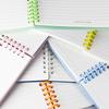 3Pcs/set 6 Holes Book Rings Solid Color Loose Leaf Binder Spiral Notebook Office Binding Rings Supplies