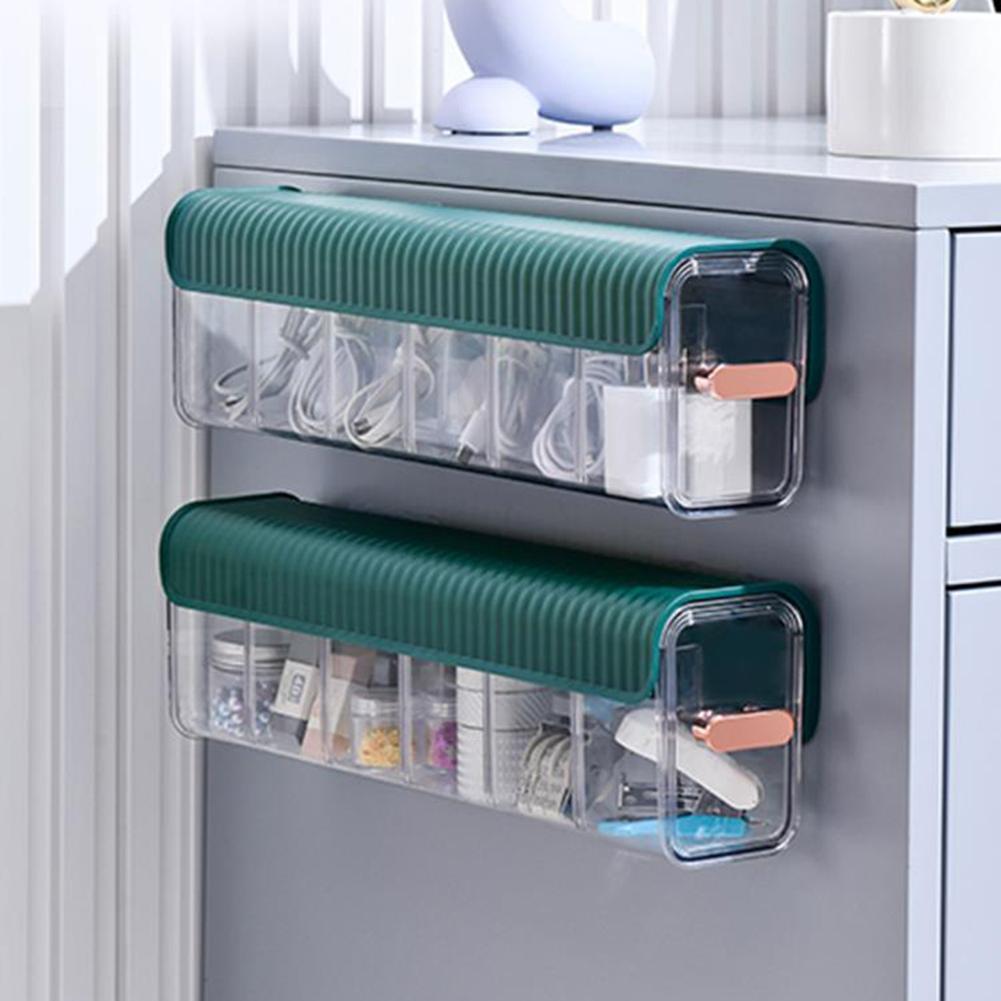 Wall Hanging Closet Organizer Closet Storage Bin Transparent for Bedroom