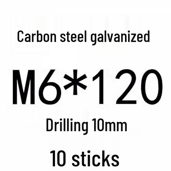 Extra Long Expansion Screws Set - Pull-Out Bolts M6/M8/M10/M12/M14/M16 in Various Sizes (200x250x300x400)
